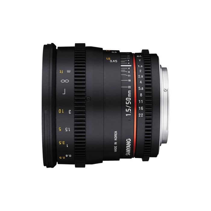 Samyang 50mm T1.5 VDSLR AS UMC Lens for Sony E Mount