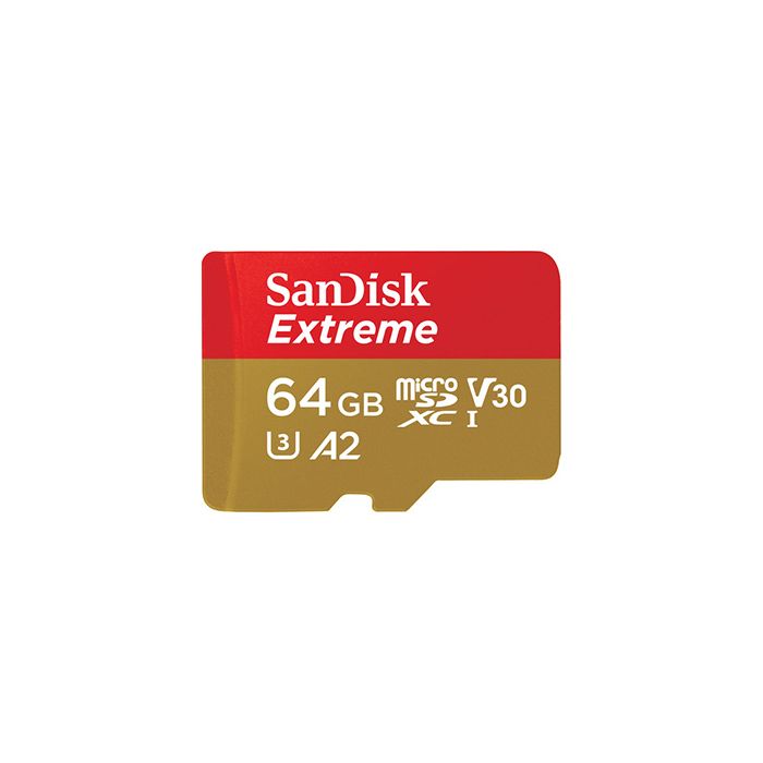 SanDisk 64GB Extreme UHS-I microSDXC Memory Card