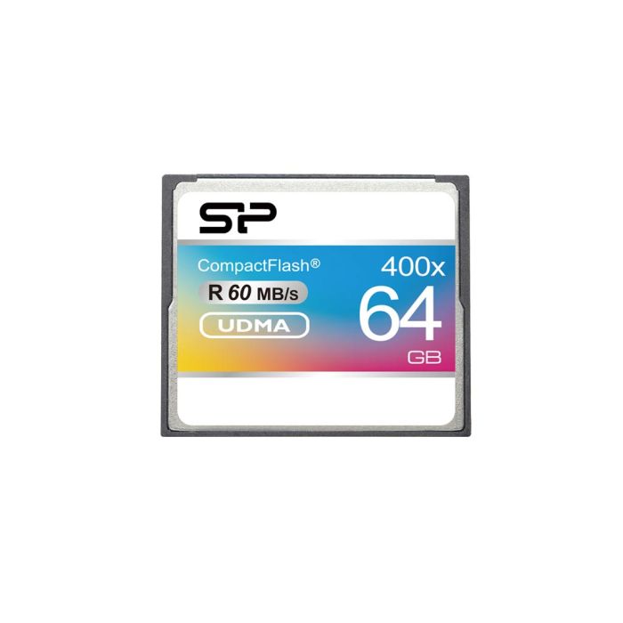 Silicon Power 64GB Hi Speed 400x Compact Flash Card