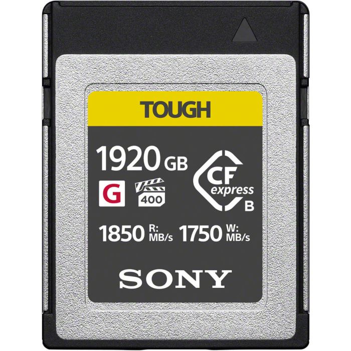 Sony 1920GB CFexpress Type B TOUGH Memory Card(CEB-G1920T) Main Image