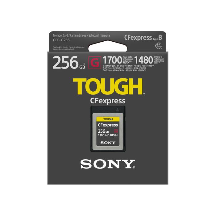 Sony 256GB CFexpress Type B TOUGH Memory Card | Shop | Dubai