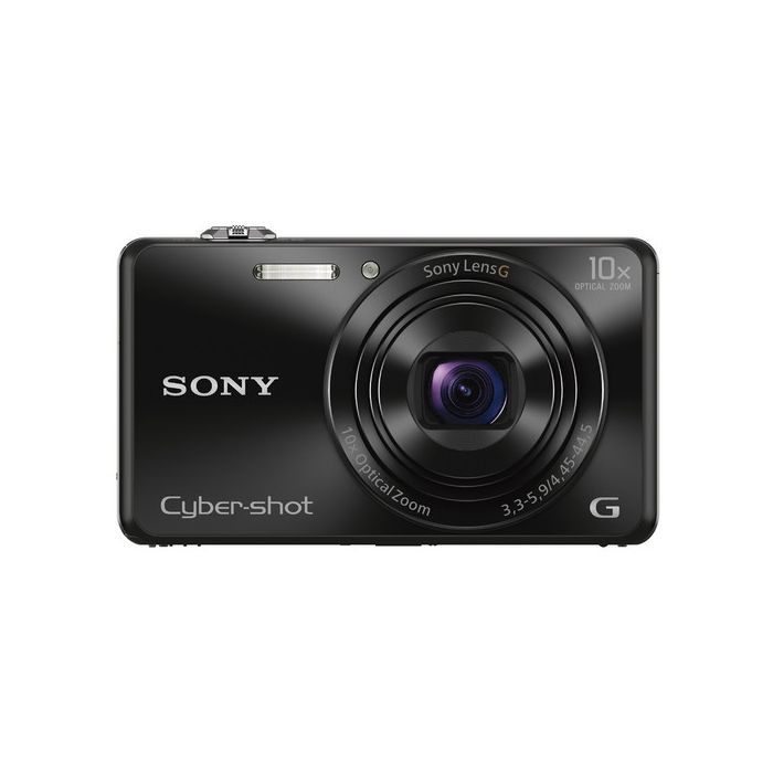 Pocket Camera for Full HD Movies | Pink & Black | DSC-WX220