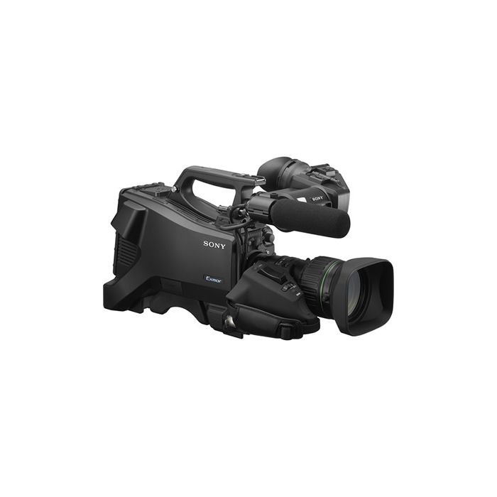 Sony Full HD Studio Camera with 3.5 Portable Viewfinder, Mic, and 20x Lens