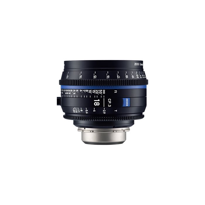 ZEISS CP.3 18mm T2.9 Compact Prime Lens (PL Mount, Meters)