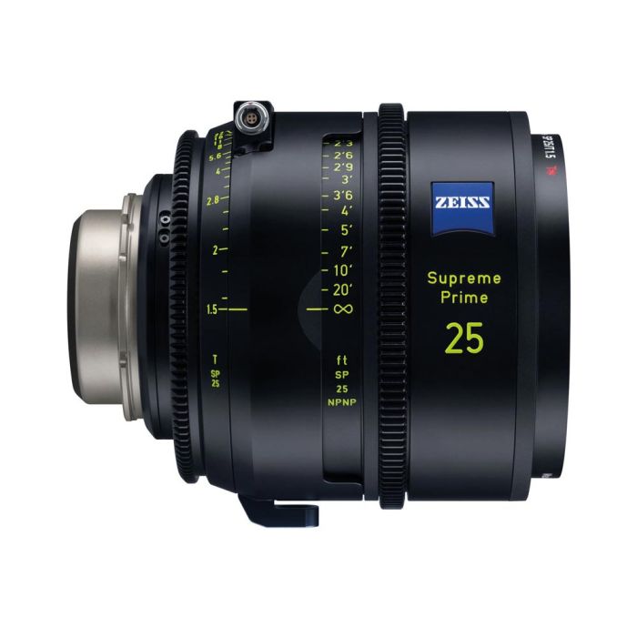 Zeiss Supreme Prime 25/T1.5 PL Meter - Cine lenses
