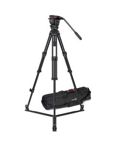 Sachtler System FSB 6 MII Sideload and 75/2 Aluminum Tripod Legs with Ground Spreader and Bag