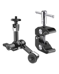 NEEWER 9.8 INCHES ADJUSTABLE ARTICULATING MAGIC ARM AND CLAMP(I TYPE)-ST25C (10099610)
