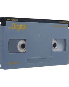 Sony BCT-D64L 64 Minute Digital Betacam Video Cassette in Album Case (Large)