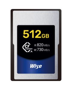 Wise Advanced 512GB CFX-A Series CFexpress Type A Memory Card