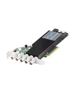 AJA Corvid 44 12G PCIe 4-Channel 12G-SDI Full-Size BNC I/O Card (Tall Bracket, Fan)