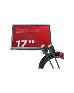 Autocue Explorer 17&Prime; Monitor with HDMI, VGA, and Composite Inputs