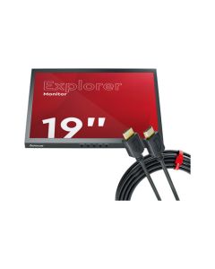 Autocue Explorer 19&Prime; Monitor with HDMI, VGA, and Composite Inputs