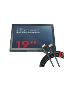 Autocue Pioneer 19&Prime; High-Bright Multi-Input Monitor