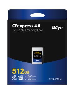 Wise Advanced 512GB CFexpress 4.0 Type A Memory Card
