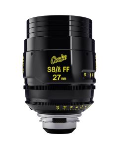 Cooke S8/i Full Frame Plus 27mm T1.4 Prime Lens (PL Mount)