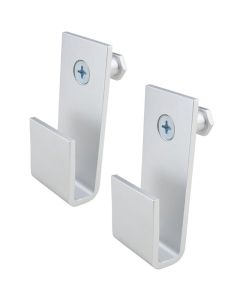 KUPO Compact U Hooks (Silver) (Set of Two)