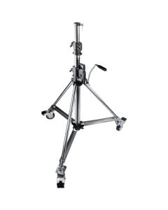 KUPO Heavy Duty Wind Up Low Base Stand W/ Braked Caster