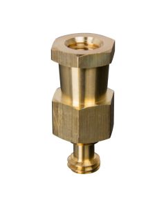 KUPO Hex Adapter -W/ 3/8"-16 F & 3/8"-16 M