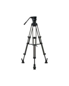 Libec LX5 M Tripod With Pan and Tilt Fluid Head and Mid-Level Spreader