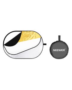 NEEWER 5 in 1 Portable Lighting Reflector/Diffuser Kit 100X150cm