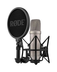 RODE NT1 5th Generation Large-Diaphragm Cardioid Condenser XLR/USB Microphone - Silver Main Image