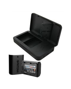 PATONA 2x Platinum NP-FZ100, 2400mAh, 7.2V with charging book for two battery NP-FZ100
