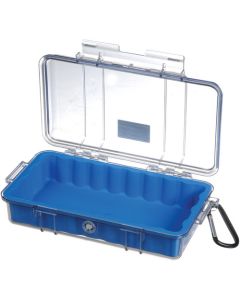 Pelican 1060 Clear Micro Case (Blue)