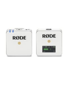 Rode Wireless GO Compact Digital Wireless Microphone System (2.4 GHz, White)
