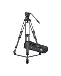 Sachtler FSB 10 Mk II 100mm Touch & Go Head with ENG 2 Carbon Fiber Tripod System (Ground Spreader)