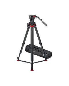 Sachtler System aktiv12T & flowtech 100 with Ground Spreader