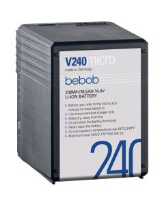 Bebob V240 Micro V-Mount 14.4V 238Wh Li-Ion Battery