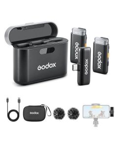 Godox WES2 2-Person Wireless Microphone System USB Type C