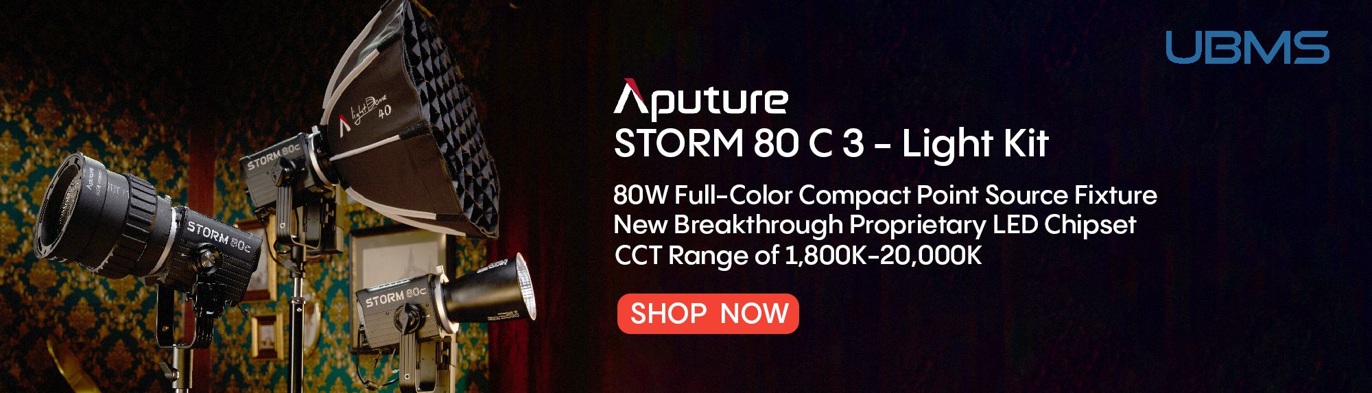 STORM 80c 3-Light Kit