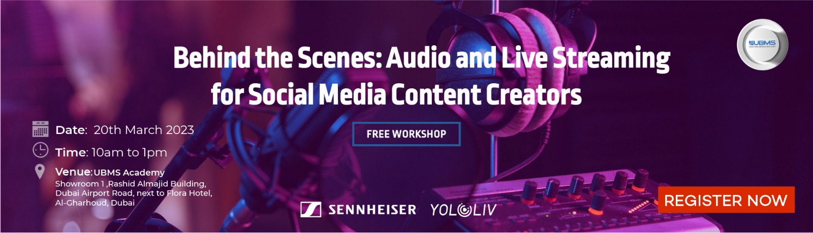 Behind the Scenes: Audio and Live Streaming for Social Media Content Creators