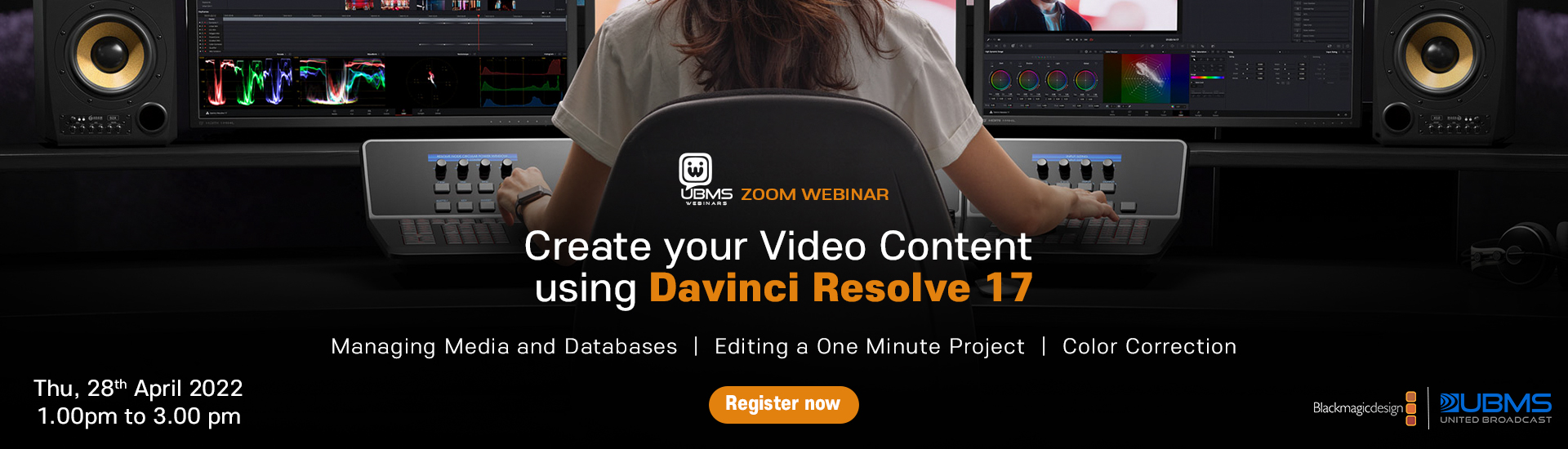 Create your Video Content using Davinci Resolve 17