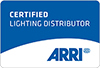 ARRI Certified Lighting Distributor